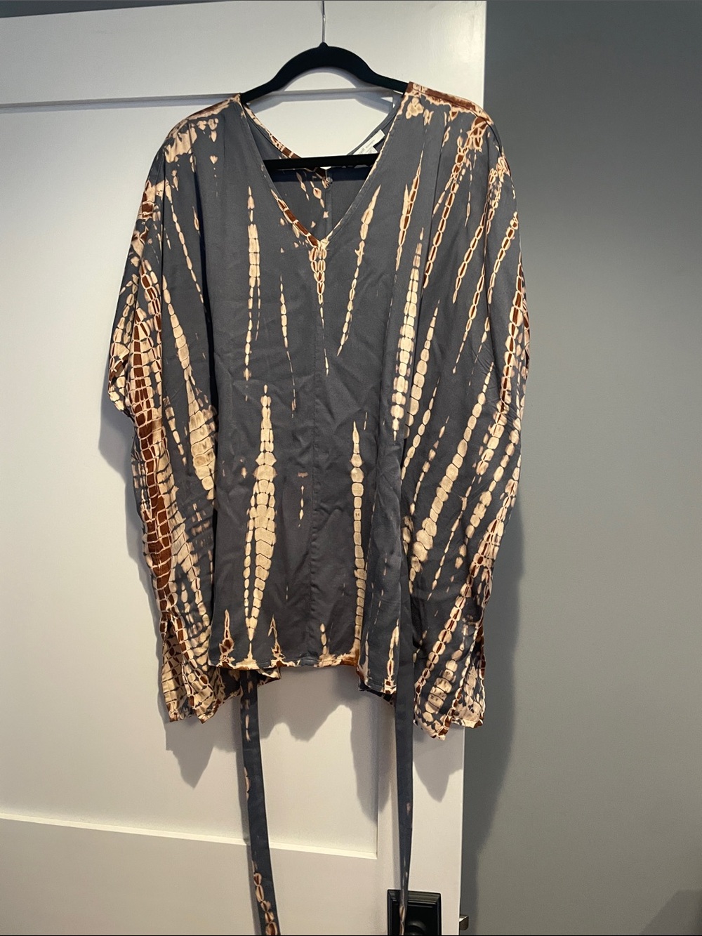 J.Jill tie waist blouse